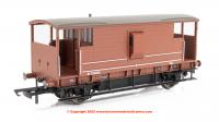 R60286 Hornby LMS 20 Ton Brake Van number 732350 - BR Brown - Era 4